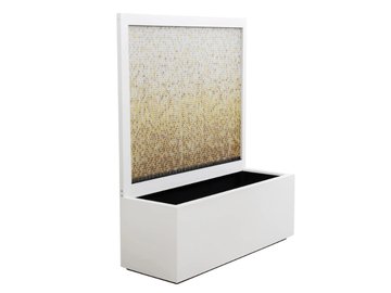 BOIRA PLANTER - Rectangular steel plant pot by Hobby Flower - view 3